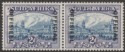 South Africa 1939 KGVI Union Buildings 2d Official Overprint Pair Mint SG O23