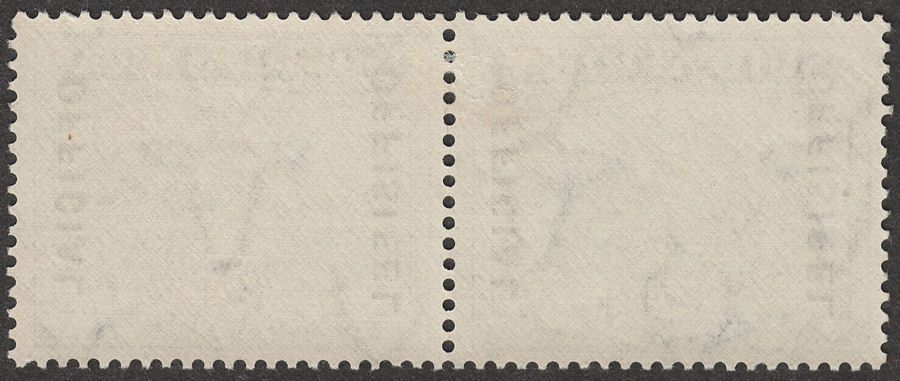 South Africa 1939 KGVI Union Buildings 2d Official Overprint Pair Mint SG O23