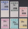 Click for more photos and details South African Railways MONSTER SPECIMEN Overprint Parcel Stamp Selection to 50c
