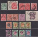 South Africa 1913 King George V Part Set to 5sh Used