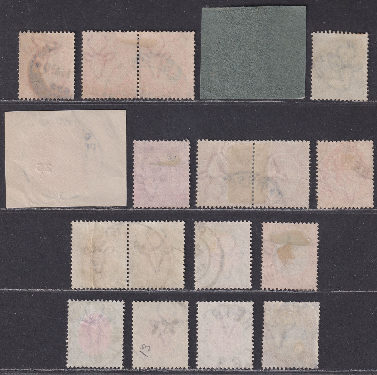 South Africa 1913 King George V Part Set to 5sh Used