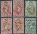 Click for more photos and details Griqualand 1879 QV Revenue Bourne Head to Selection to 2sh Used
