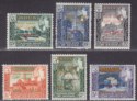 Click for more photos and details South Arabian Federation Kathiri 1967 Astronauts Surcharge Set Mint MNH