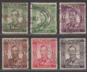 Click for more photos and details Southern Rhodesia 1937 KGVI Revenue Selection to £10 Used Fiscal