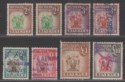 Click for more photos and details Southern Rhodesia 1954 QEII Revenue Selection to £10 Used