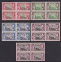 Click for more photos and details Southern Rhodesia 1937 KGVI Coronation Block Set Mint SG36-39 cat £26