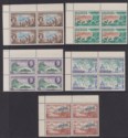 Click for more photos and details Southern Rhodesia 1953 QEII Birth Centenary Cecil Rhodes Block Set Mint SG71-75