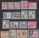 Click for more photos and details Southern Rhodesia 1953 Queen Elizabeth II Set UM Mint SG78-91 cat £100