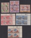 Click for more photos and details Southern Rhodesia 1953 Queen Elizabeth II Part Block Set to 9d Used inc Sheet No