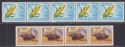 Click for more photos and details Southern Rhodesia 1964 QEII ½d, 1d Coil Join Strips UM Mint SG92-93