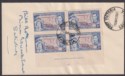 Click for more photos and details Southern Rhodesia 1937 KGVI Coronation 3d x4 First Day Cover w FORT VICTORIA Pmk