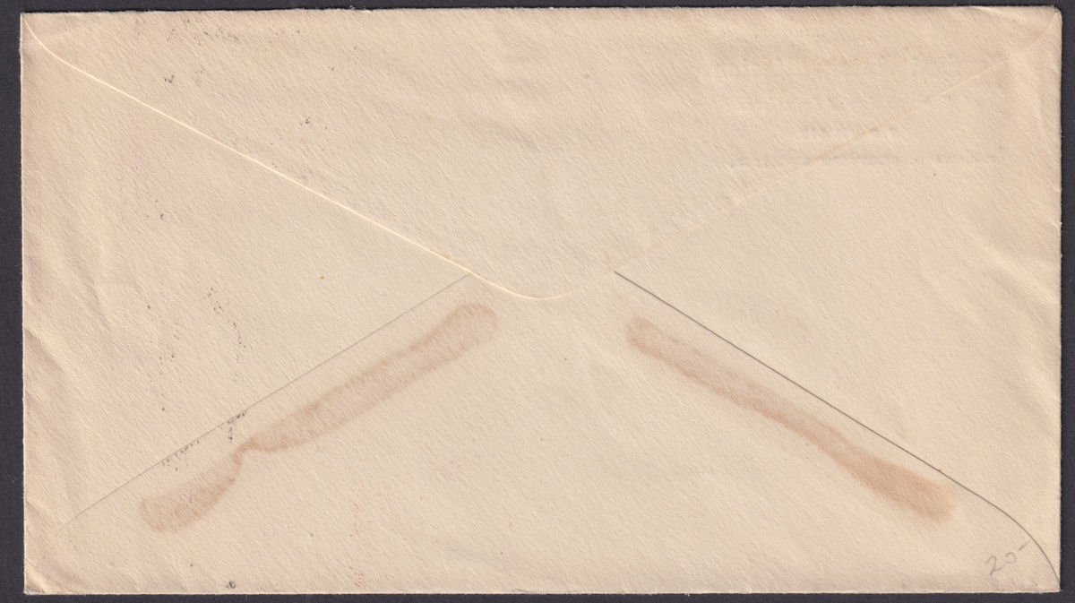 Southern Rhodesia 1941 KGVI 3d Used on Mission Cover BULAWAYO to USA Censor Mark