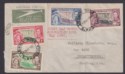 Click for more photos and details Southern Rhodesia 1937 KGVI Coronation First Day Cover LONELY MINE to S. Africa