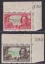 Click for more photos and details Southern Rhodesia 1935 KGV Silver Jubilee Sheet Number 1d, 2d Mint SG31-32