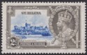 Click for more photos and details St Helena 1935 KGV Silver Jubilee 2d Dot Left of Chapel Mint SG125g cat £350