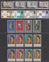 Click for more photos and details St Helena 1970-77 QEII Selection Mint incl Dickens, Military Equipment, Halley