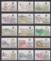 Click for more photos and details St Helena 1971 QEII Decimal Currency Set Mint SG261-274 cat £22