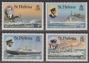 Click for more photos and details St Helena 1987 QEII Royal Visits Set Mint SG501-504 cat £11