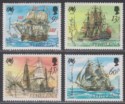 Click for more photos and details St Helena 1988 QEII Bicentenary Australian Settlement Set Mint SG519-522 cat £10
