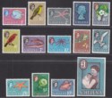 Click for more photos and details St Helena 1961 Queen Elizabeth II Set Mint SG176-189 cat £60
