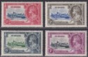 Click for more photos and details St Helena 1935 KGV Silver Jubilee Set Mint SG124-127 cat £38