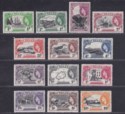 Click for more photos and details St Helena 1953 Queen Elizabeth II Set Mint SG153-165 cat £100