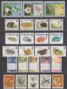 St Helena 1994 QEII Flowers, Pets, Fish, Butterflies, Christmas Sets UM Mint