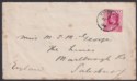 Click for more photos and details St Helena 1904 KEVII 1d Used on Cover to Salisbury, England