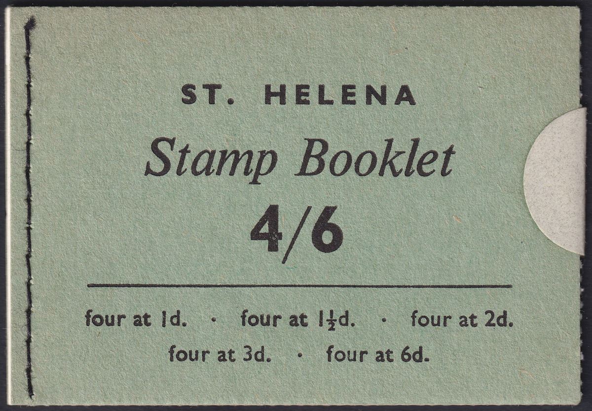 St Helena 1962 QEII 4sh6d Stamp Booklet Mint SG SB1 cat £65