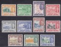 St Christopher Nevis Anguilla 1952 KGVI Short Set to $1.20 Mint SG94-104 cat £20