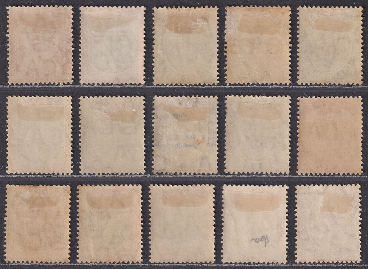 St Kitts-Nevis 1905 King Edward VII Set Mint SG11-21 cat £150+ toning