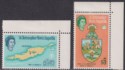 St Christopher Nevis Anguilla 1963 QEII $2.50, $5 Mint SG143-144 cat £32