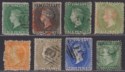 Click for more photos and details St Vincent 1862-85 Queen Victoria Selection to 6d Used