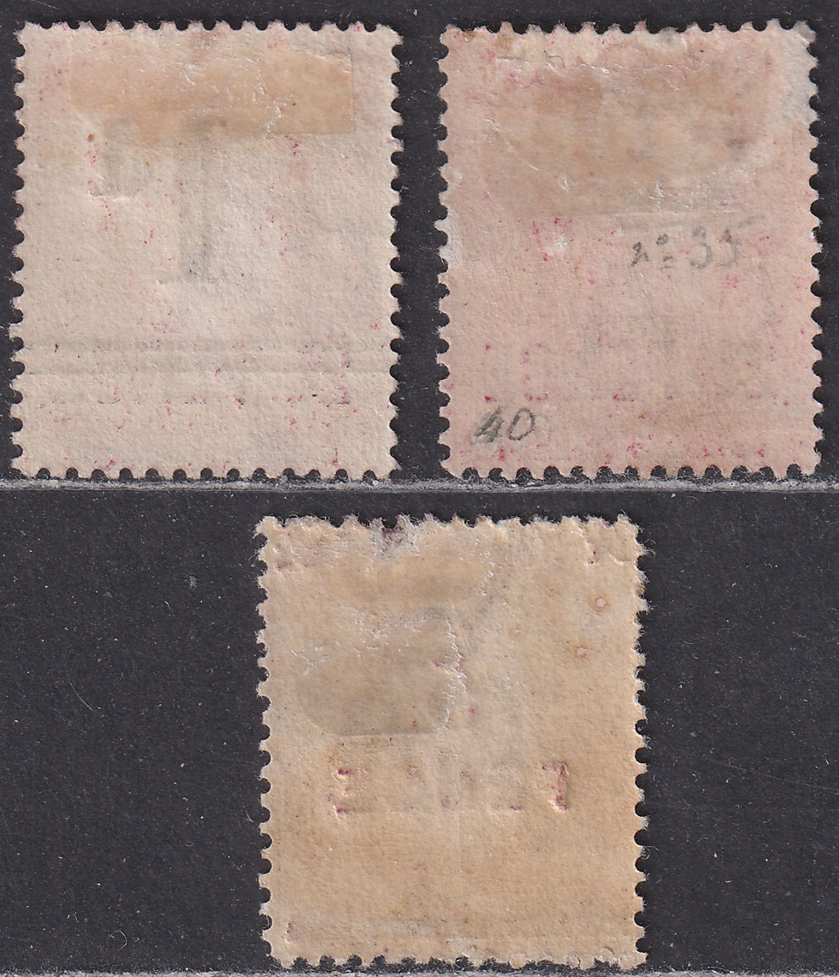 St Vincent 1883-92 QV Surcharge Selection to 5d Mint / Unused