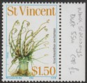 St Vincent 1983 QEII Marine Life $1.50 wmk Crown to Left Mint SG712w