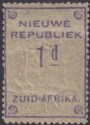 New Republic 1887 1d Violet on Blue Mint SG72 cat £32 No Date
