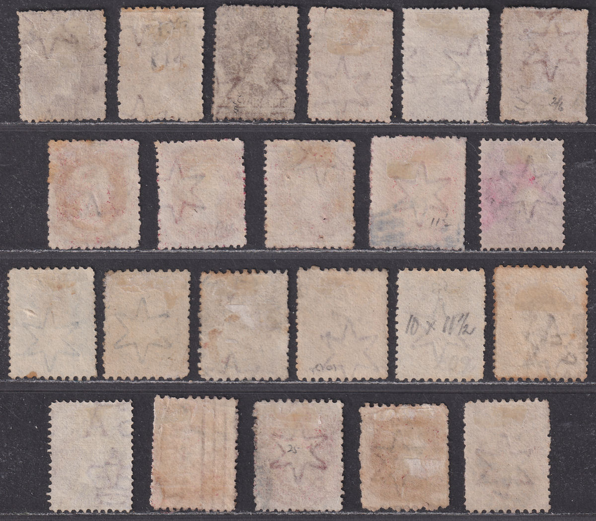 South Australia 1868-1901 Queen Victoria Selection to 2sh Used 