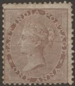Click for more photos and details India 1856 QV 1a Brown Mint SG39 cat £80