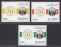 Click for more photos and details Sudan 2002 Al-Zubair Scientific Innovation Prize Set UM Mint SG607-609 cat £42