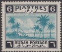 Click for more photos and details Sudan 1941 Tuti Island 6p Greenish Blue and Black Mint SG92 cat £27