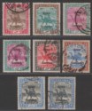 Click for more photos and details Sudan 1906 KEVII Army Service Overprint Selection to 2p Used