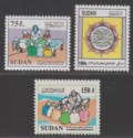 Click for more photos and details Sudan 1999 International Year of Elderly Person Set UM Mint SG587-589 cat £33