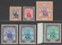 Sudan 1936-46 KGVI Official SG Overprint Part Set to 8p Mint