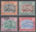 Click for more photos and details Sudan 1948 KGVI Gunboat Postage Due Set Used SG D12-D15 cat £150