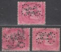 Click for more photos and details Sudan 1900 QV Official SG Perfin inc Inverted / Reversed 5m Selection Used SG O1