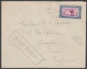 Click for more photos and details Sudan 1937 Air 2½p Used on Airmail Cover Wau to Croydon, UK