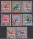 Sudan 1898 QV Camel Postman Set Used SG10-17 cat £42
