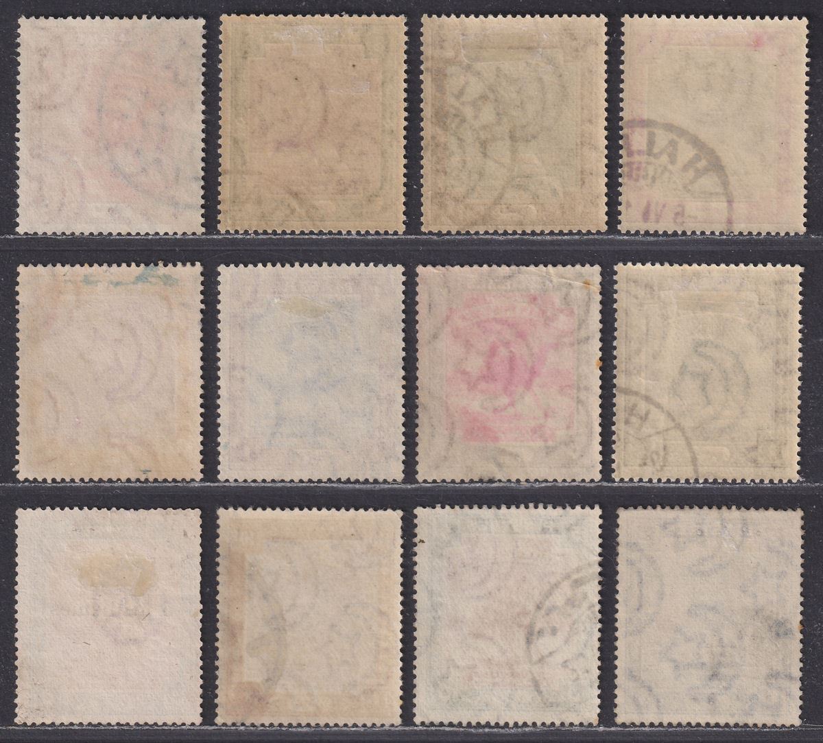Sudan 1902 KEVII Camel Postman Set + 5m Surcharge Used SG18-29 cat £40