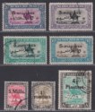 Sudan 1938-41 King George VI Surcharge Selection Used SG74-80 cat £95