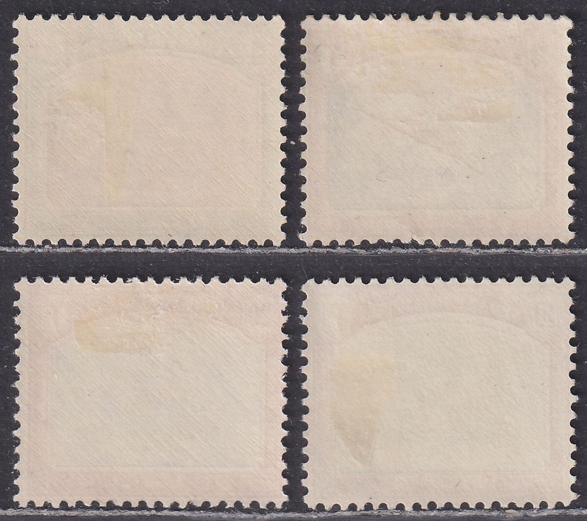 Sudan 1948 KGVI Gunboat Postage Due Set Mint SG D12-D15 cat £65